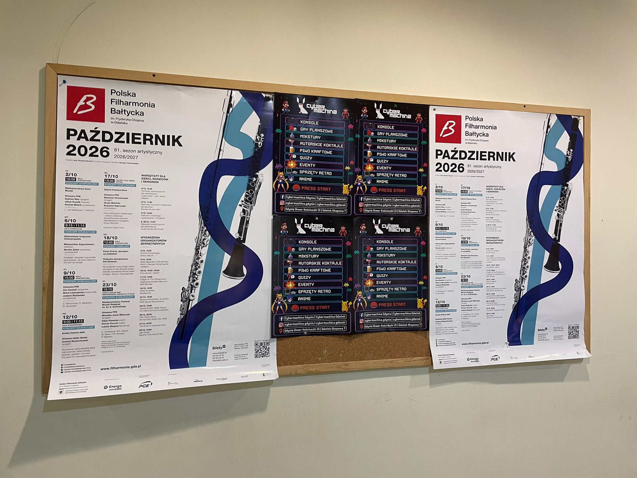 Plakatowanie na terenie uczelni
